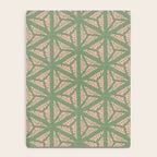 Threaded Geometric Green Peach Notebook Gallery Image 4
