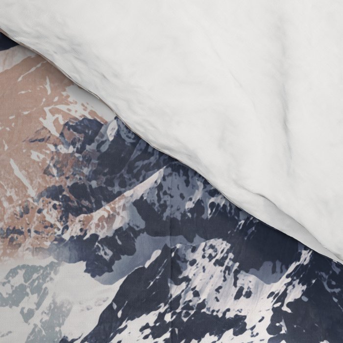 Abstract Colorful mountains C Comforter Gallery Image 4