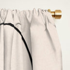 Abstract Line I Window Curtain Gallery Image 2