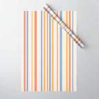 Classic Stripes XXIII - Retro Summer Wrapping Paper Gallery Image 1