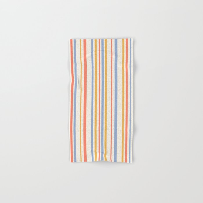 Classic Stripes XXIII - Retro Summer Bath Towel Gallery Image 1