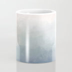Atlantic Ocean Sunrise III - Blush Pink Mint Sky Baby Blue Abstract Sky Art Water Clouds Painting Coffee Mug Gallery Image 4