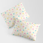 Colorful pastel tennis balls pattern Pillow Sham Gallery Image 3