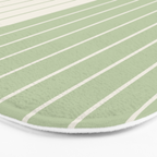 Two Tone Line Curvature XVI Bath Mat Gallery Image 3