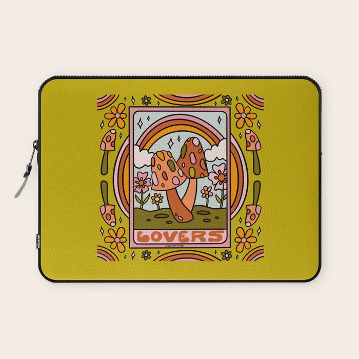 6. The Lovers Mushroom Laptop Sleeve Gallery Image 1