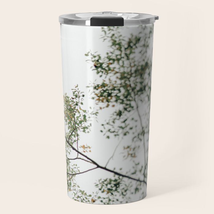 Overhead Canopy - Abstract Tree Photo Travel Mug Gallery Image 1
