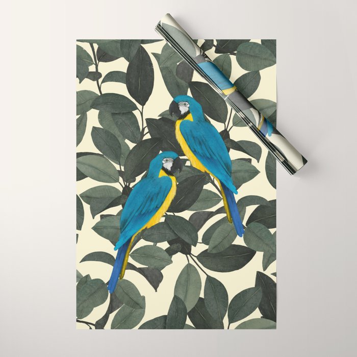 Parrots and jungle II Wrapping Paper Gallery Image 1