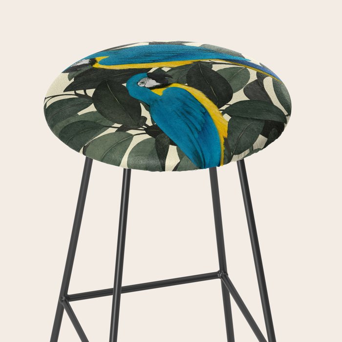 Parrots and jungle II Stool Gallery Image 2