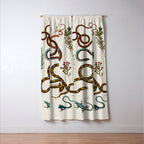 Albertus Seba Snakes And Lizards Window Curtain Gallery Image 3