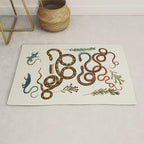 Albertus Seba Snakes And Lizards Rug Gallery Image 1