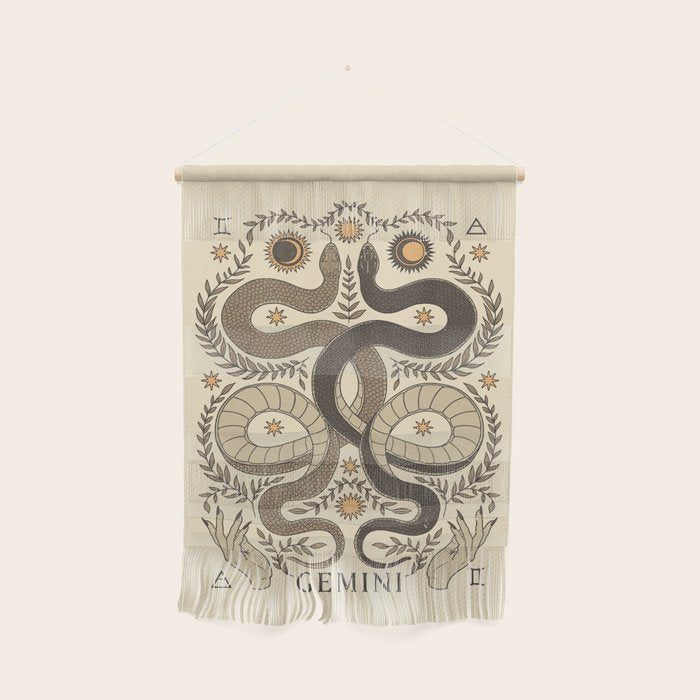 Gemini, The Twins Wall Hanging Gallery Image 1