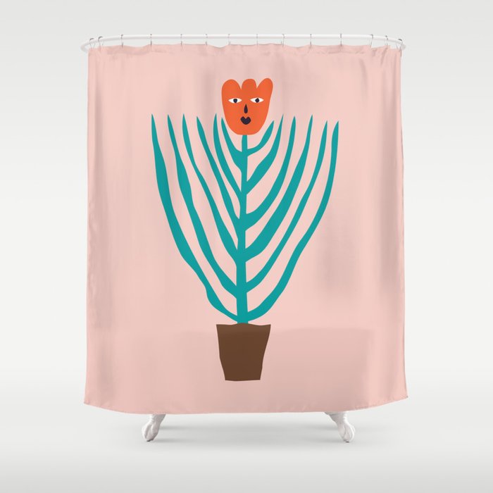Sassy flower Shower Curtain Gallery Image 1