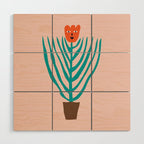 Sassy flower Wood Wall Art Gallery Image 1