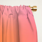 Pink and. Orange gradient colours inspiration Window Curtain Gallery Image 2