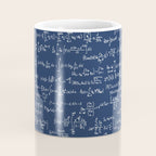 Math Equations // Navy Coffee Mug Gallery Image 4