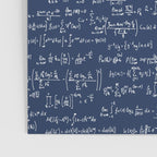 Math Equations // Navy Poster Gallery Image 3