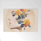 Floral Portrait 31 Welcome Mat Gallery Image 1