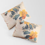 Floral Portrait 31 Pillow Sham Gallery Image 3