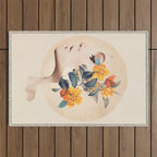 Floral Portrait 31 Outdoor Rug Gallery Image 1