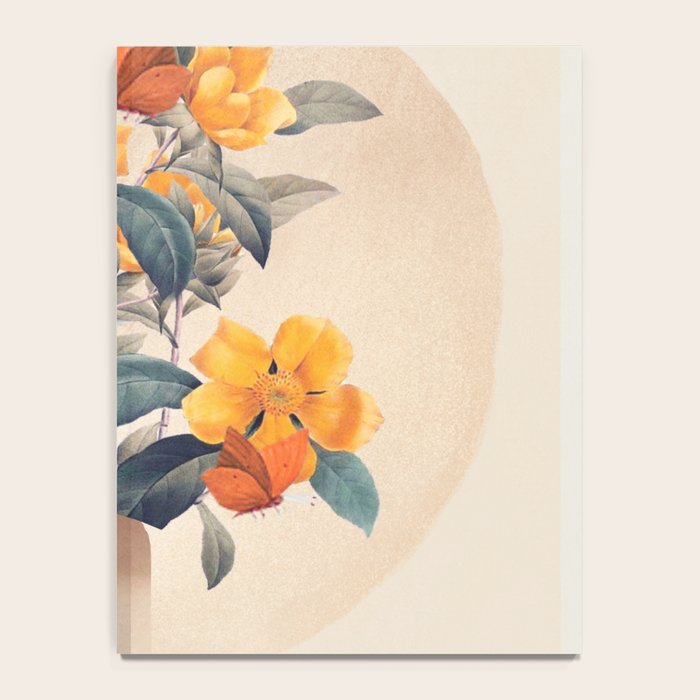 Floral Portrait 31 Notebook Gallery Image 4
