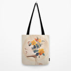 Floral Portrait 31 Tote Bag Gallery Image 2