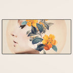 Floral Portrait 31 Desk Mat Gallery Image 3