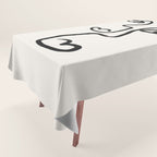 Faces | Black Tablecloth Gallery Image 1