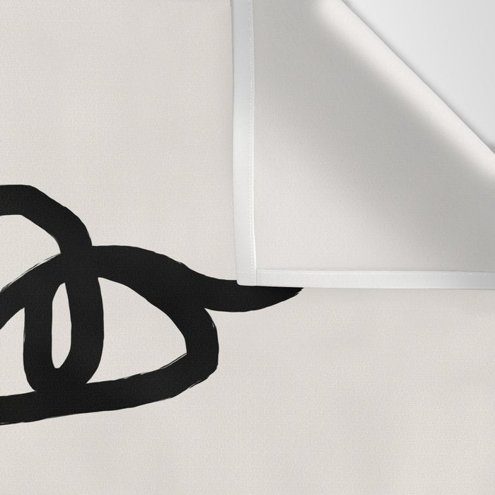 Faces | Black Wall Tapestry Gallery Image 3