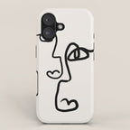 Faces | Black iPhone Case Gallery Image 1