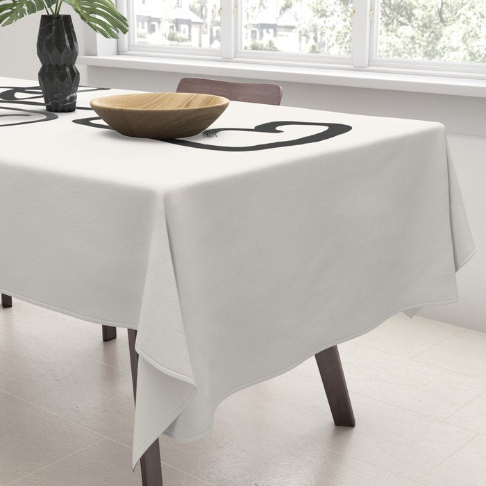 Faces | Black Tablecloth Gallery Image 3