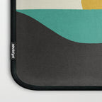 Sunny Island - Gold Green Laptop Sleeve Gallery Image 3
