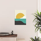 Sunny Island - Gold Green Poster Gallery Image 2