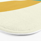 Sunny Island - Gold Green Bath Mat Gallery Image 3
