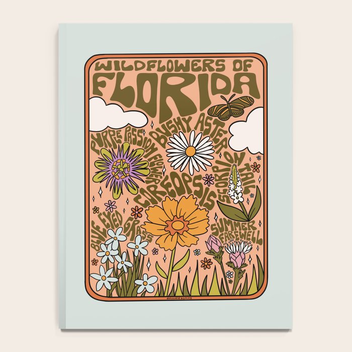 Florida Wildflowers Notebook Gallery Image 4