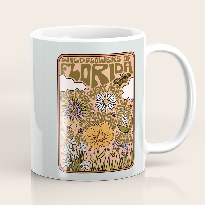Florida Wildflowers Coffee Mug Gallery Image 1