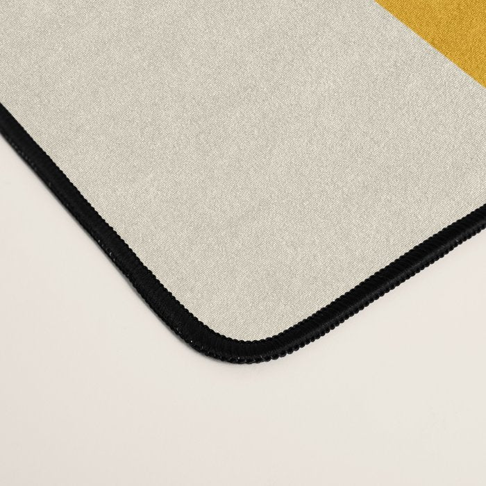 mid century abstract fishes Desk Mat Gallery Image 4