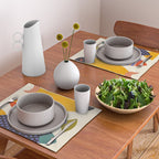 mid century abstract fishes Placemat Gallery Image 2