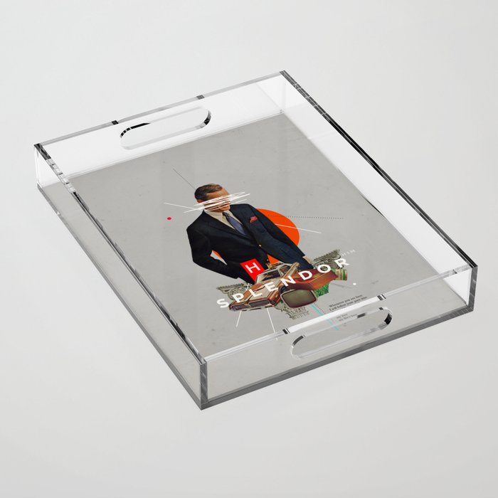 Splendor Acrylic Tray Gallery Image 1