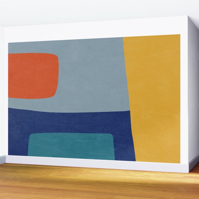 Modern Abstract Minimalism Artwork I Wall Mural Gallery Image 2