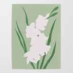 Porcelain pure white flower Poster Gallery Image 4