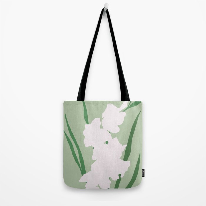 Porcelain pure white flower Tote Bag Gallery Image 2