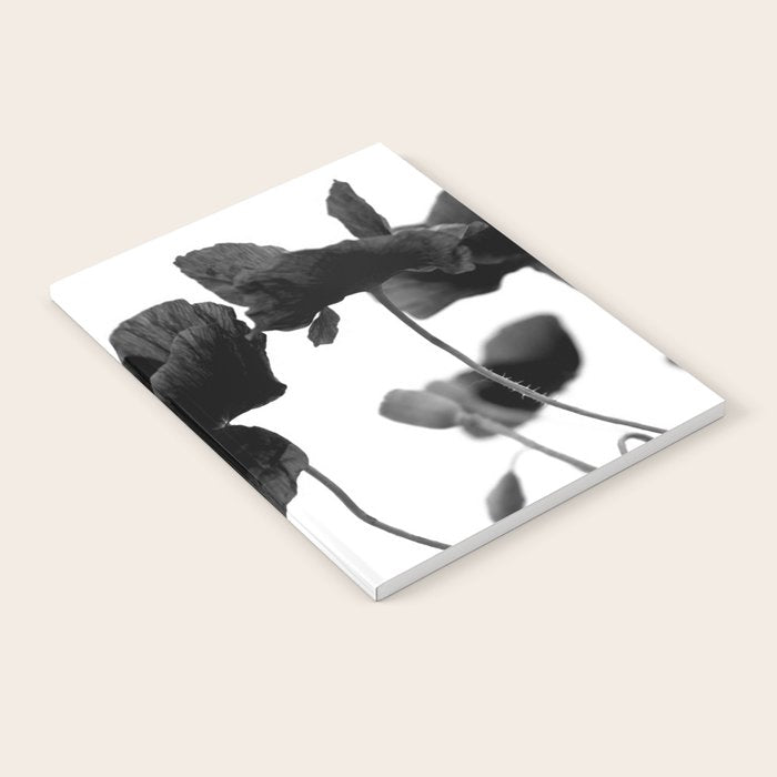 Poppy (black and white) Notebook Gallery Image 2