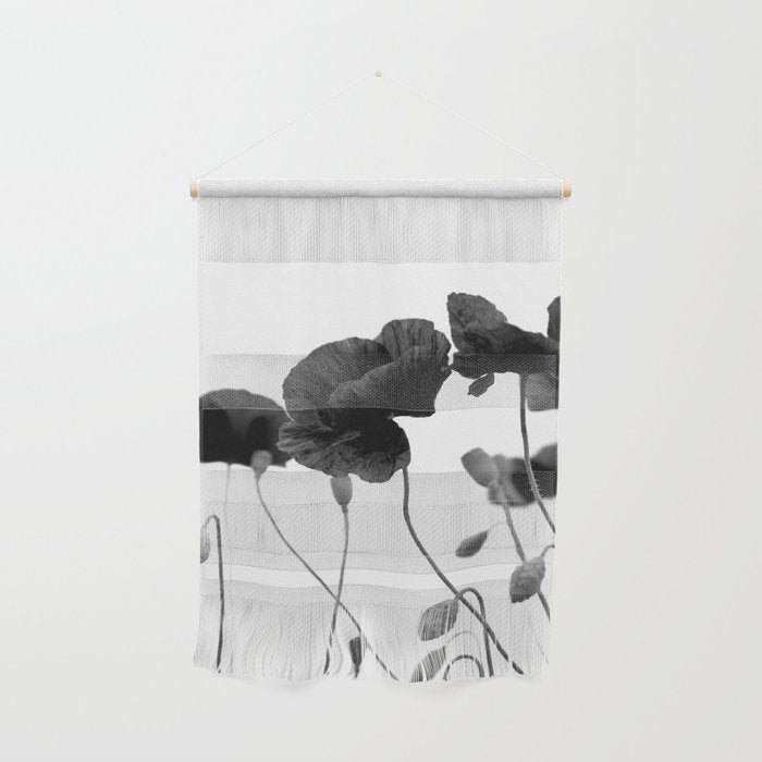 Poppy (black and white) Wall Hanging Gallery Image 1