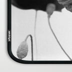 Poppy (black and white) Laptop Sleeve Gallery Image 3