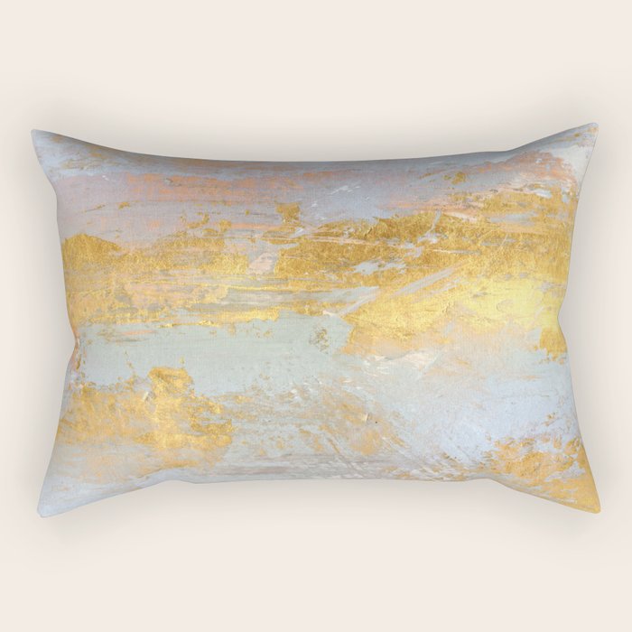 Golden Light 1 Rectangular Pillow Gallery Image 1