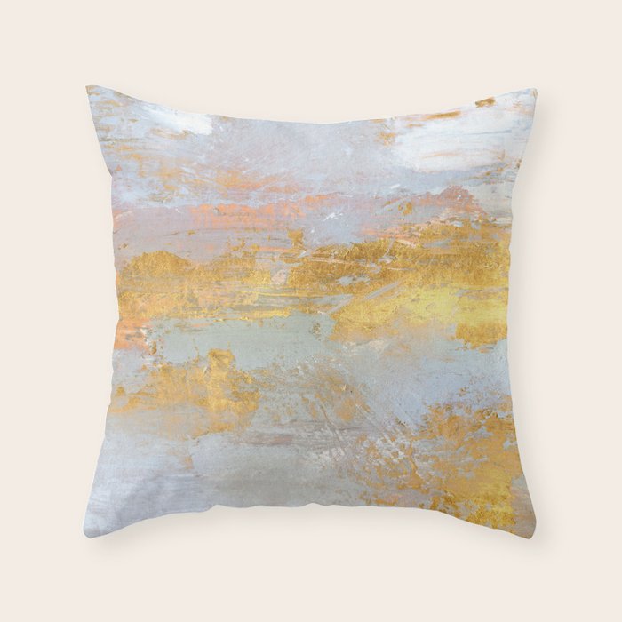 Golden Light 1 Throw Pillow Gallery Image 6