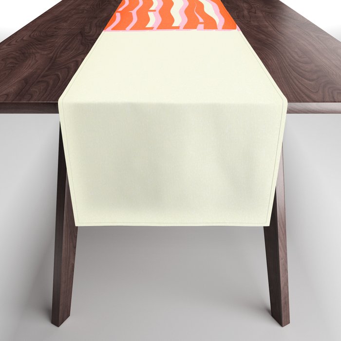 Relax: Wavy Edition Table Runner Gallery Image 1