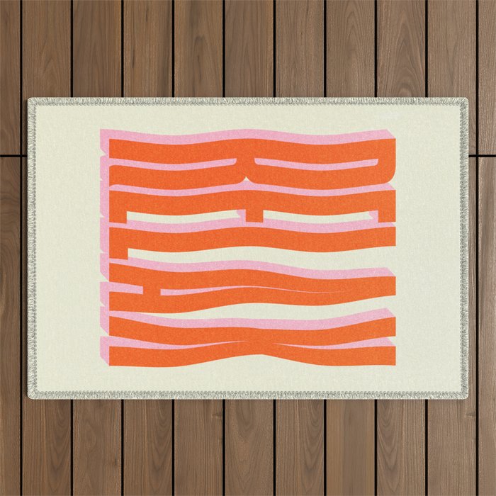Relax: Wavy Edition Outdoor Rug Gallery Image 1