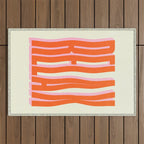 Relax: Wavy Edition Outdoor Rug Gallery Image 1