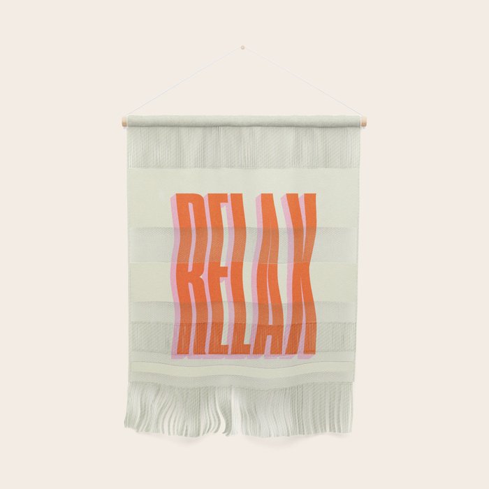 Relax: Wavy Edition Wall Hanging Gallery Image 1